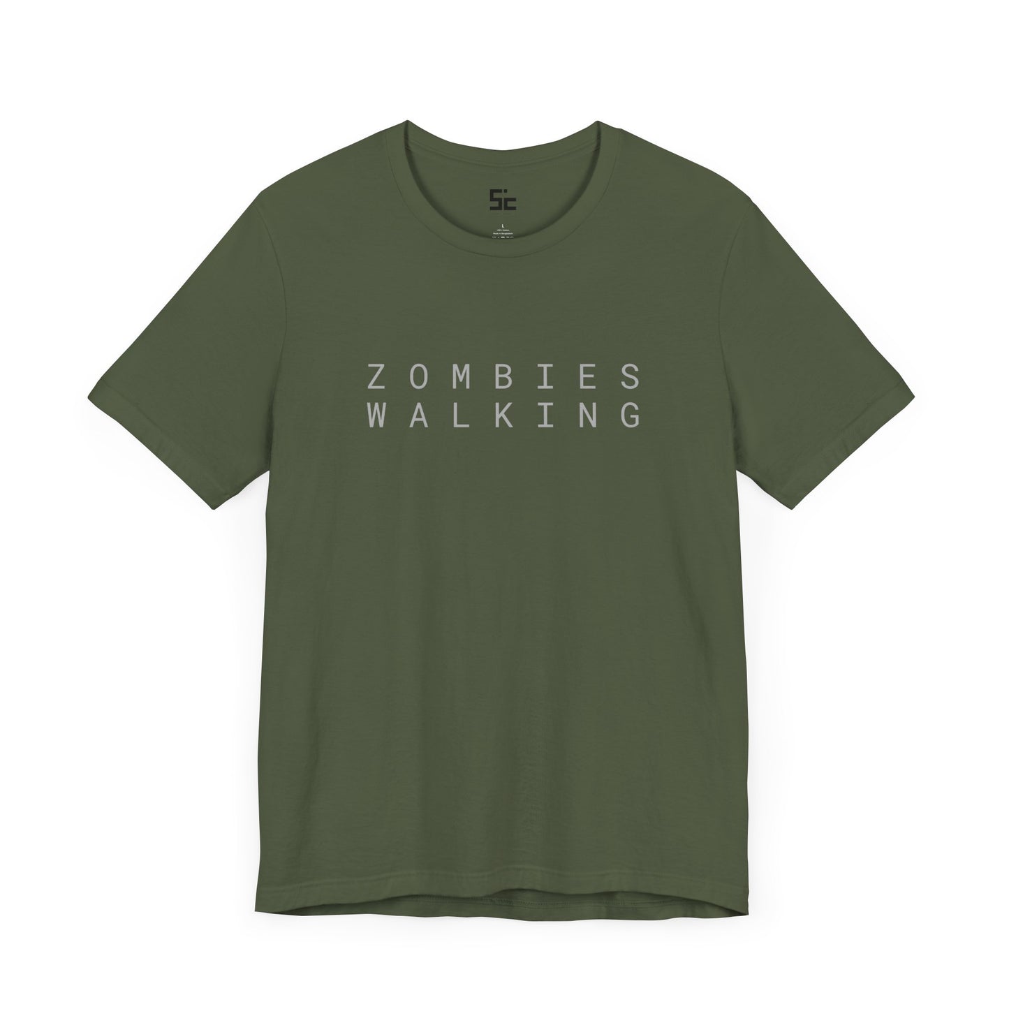 Unisex Jersey Short Sleeve Tee Zombies Walking SCSN