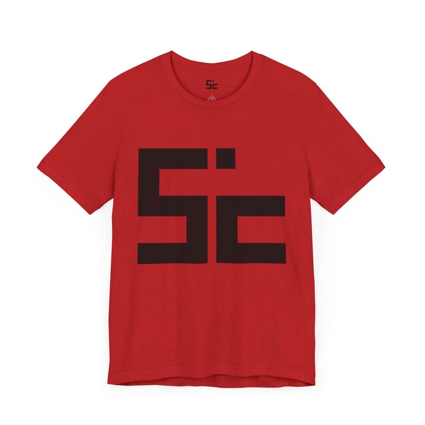 System Corporation: ICON Black - Unisex Jersey Short Sleeve Tee SCAN