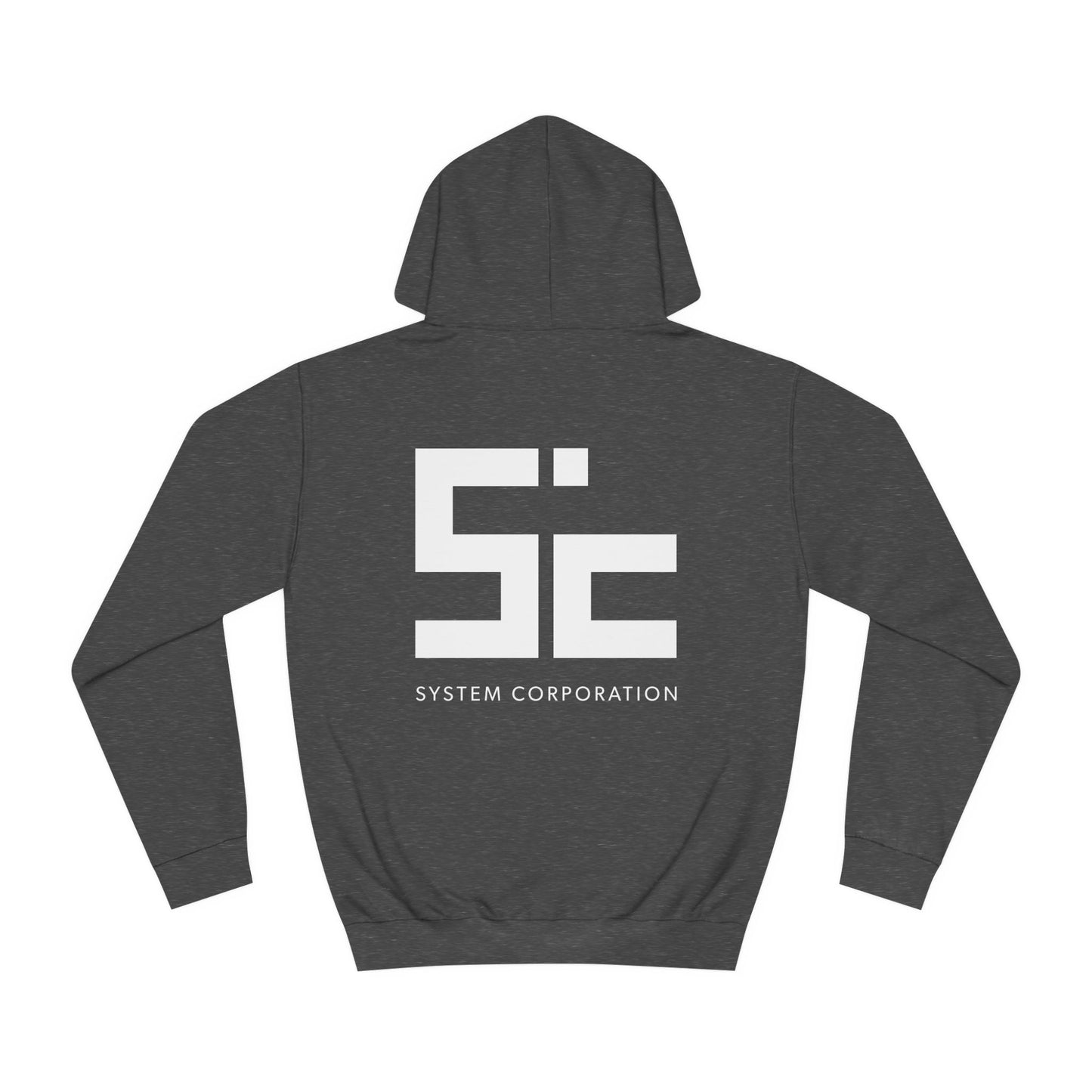 System Corporation: Circle Patch - Unisex College Hoodie SCAN07