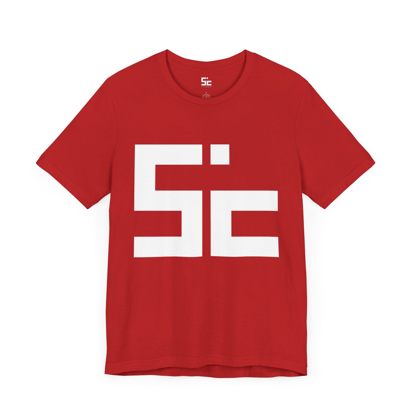System Corporation: ICON White - Unisex Jersey Short Sleeve Tee SCAN