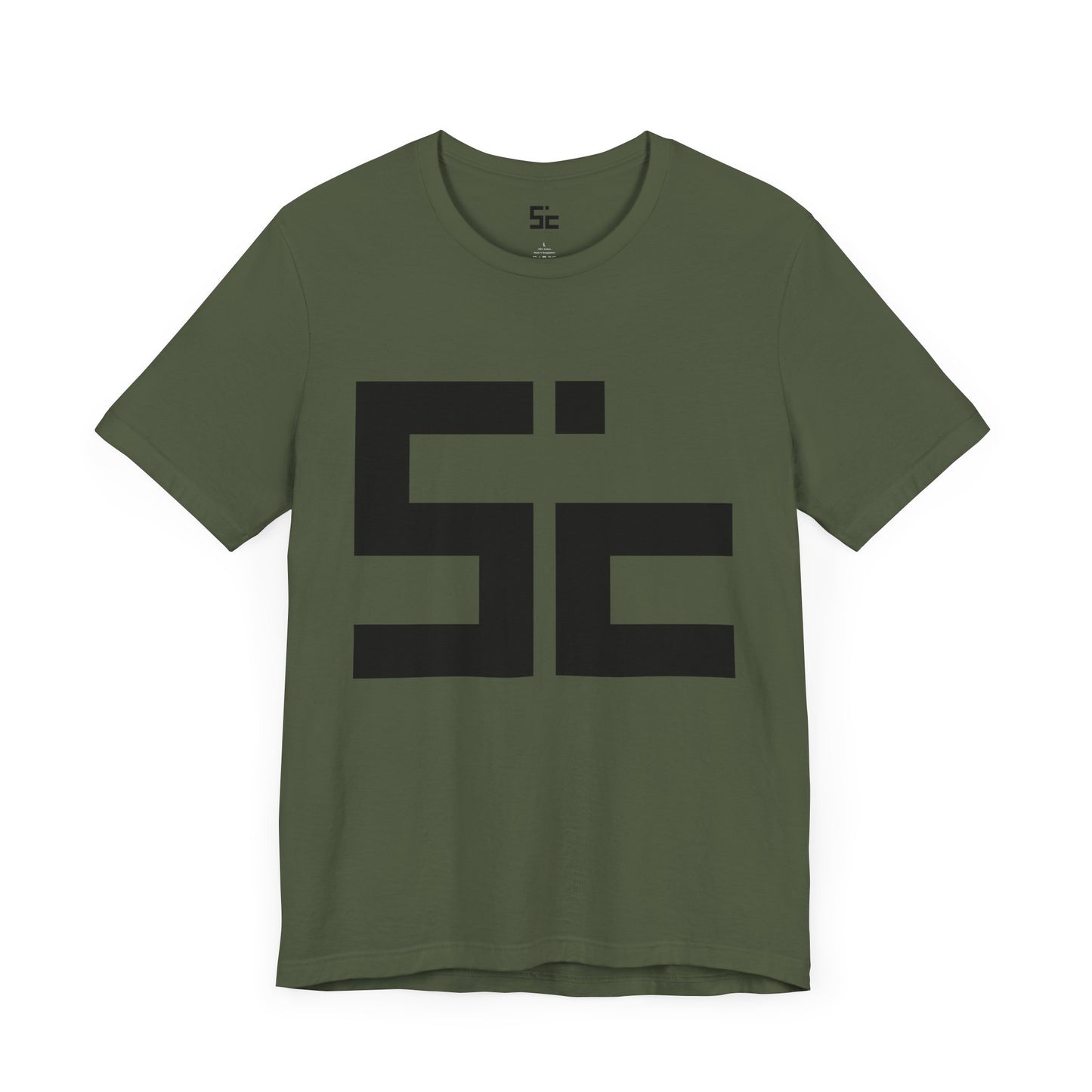 System Corporation: ICON Black - Unisex Jersey Short Sleeve Tee SCAN