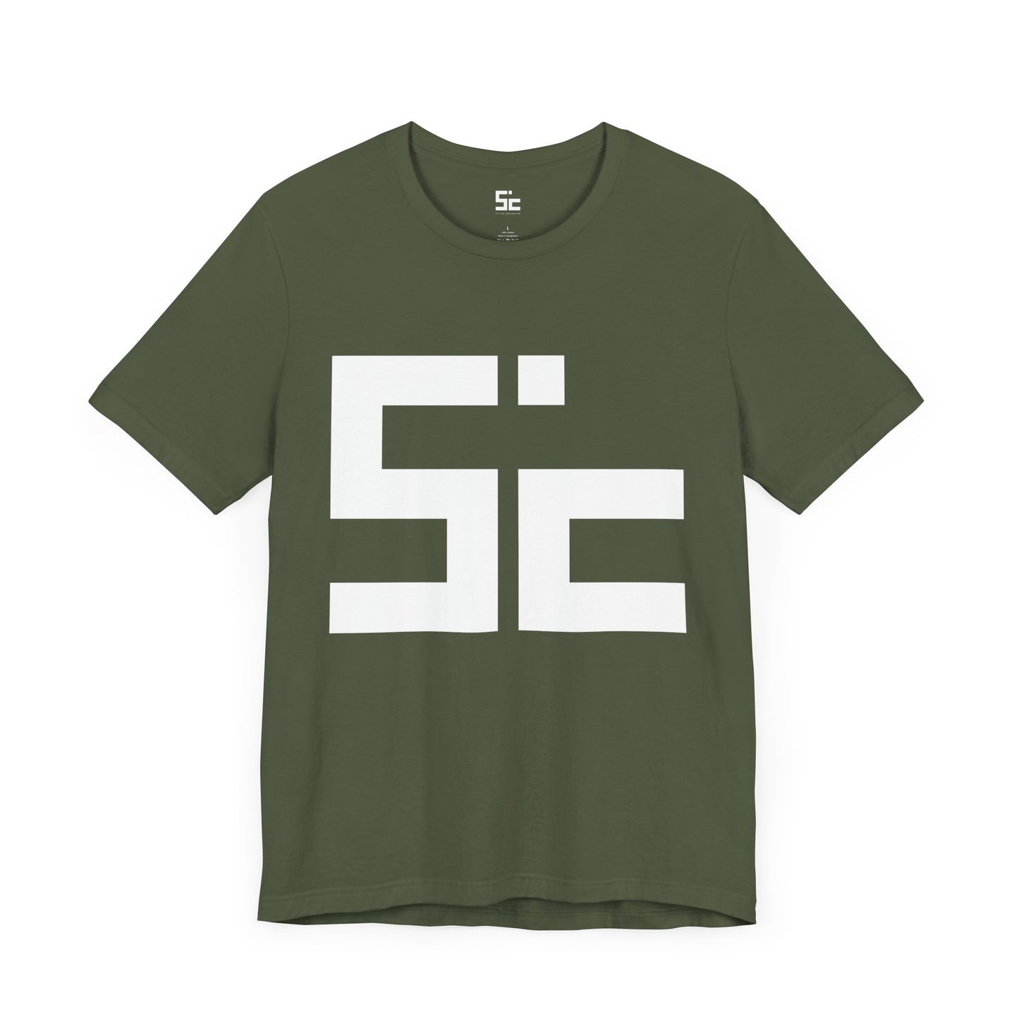 System Corporation: ICON White - Unisex Jersey Short Sleeve Tee SCAN