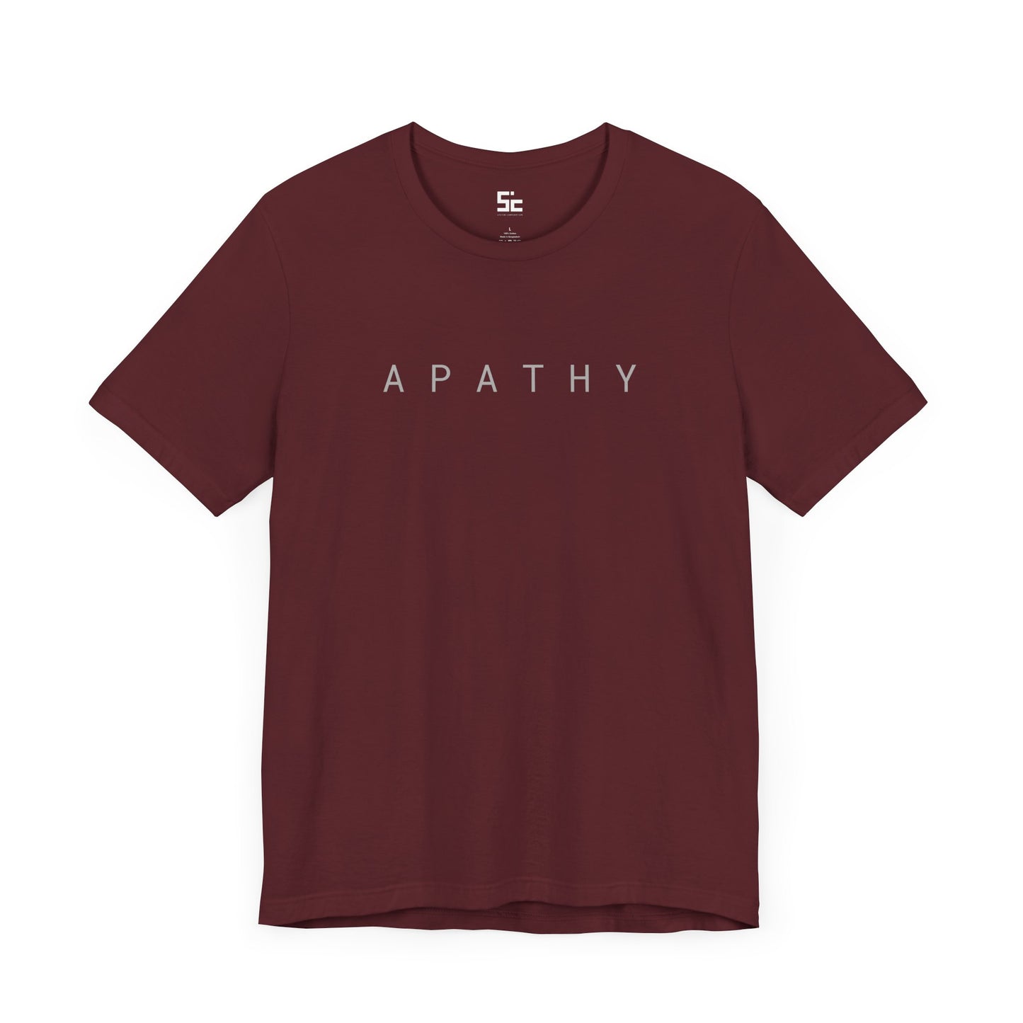 System Corporation: Apathy - Unisex Jersey Short Sleeve Tee SCSN01