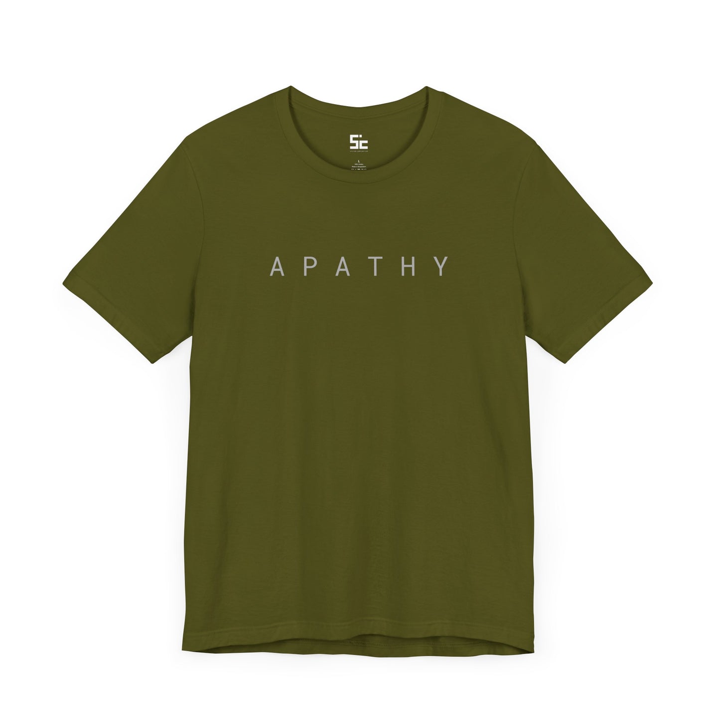 System Corporation: Apathy - Unisex Jersey Short Sleeve Tee SCSN01