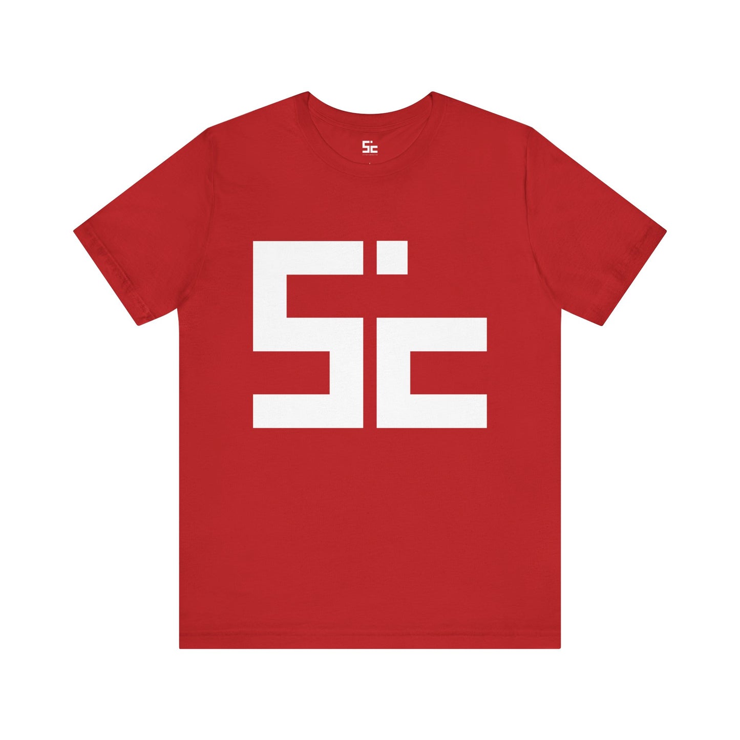 System Corporation: ICON White - Unisex Jersey Short Sleeve Tee SCAN