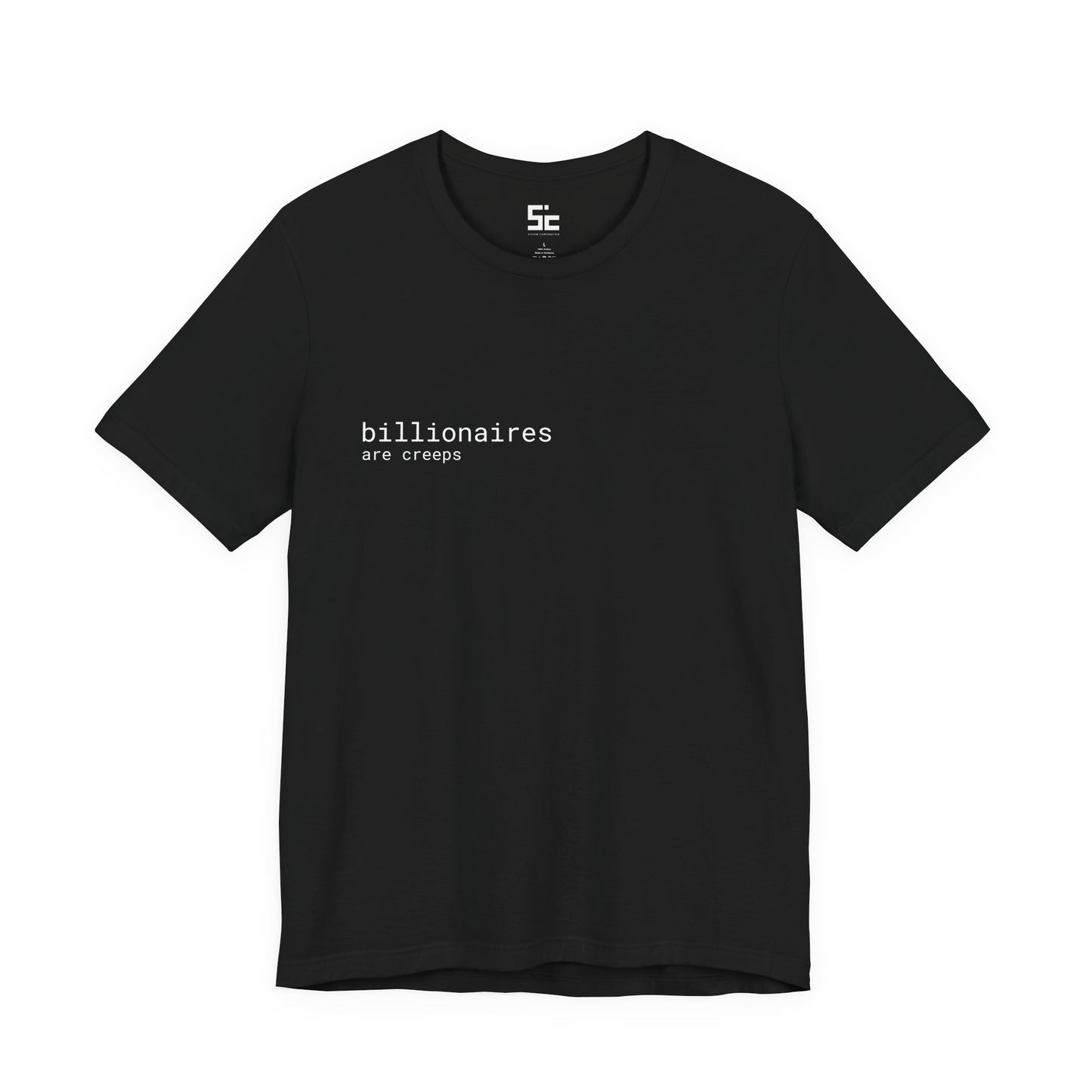 System Corporation: Creeps Unisex Jersey Short Sleeve Tee SCSN