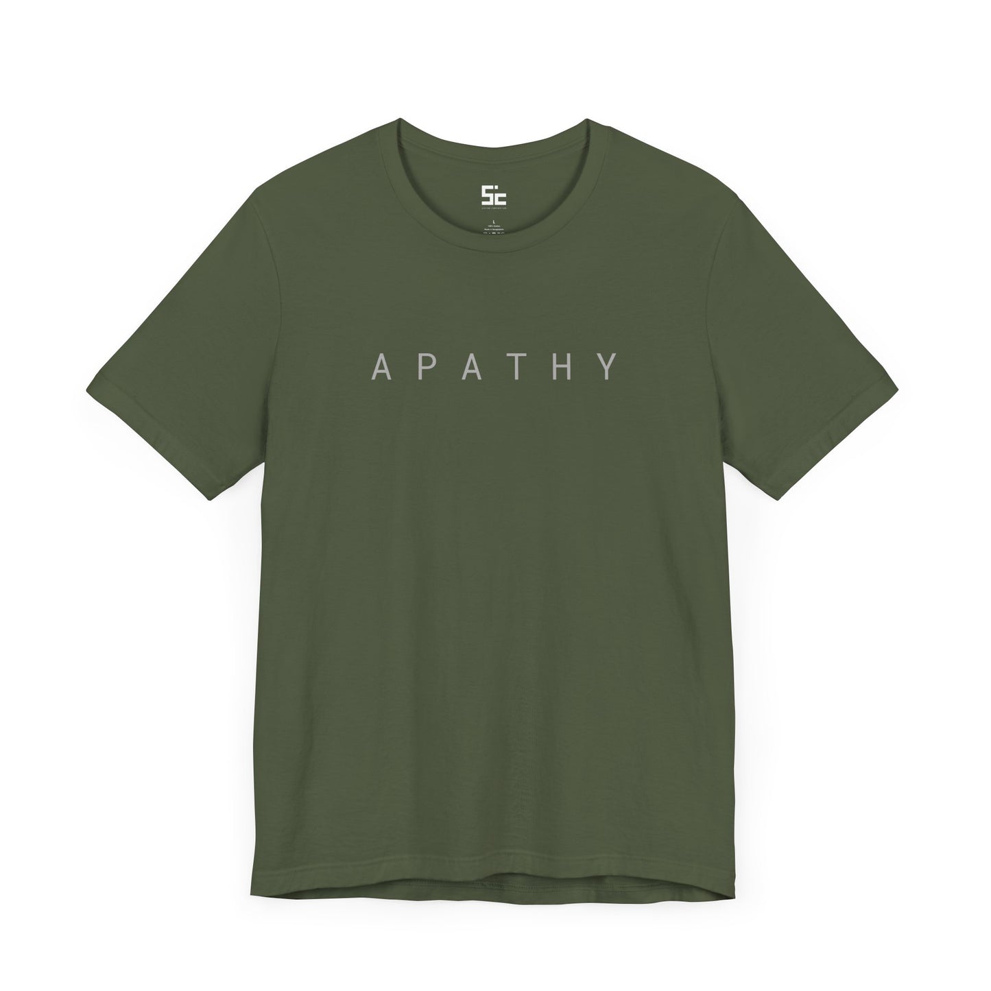 System Corporation: Apathy - Unisex Jersey Short Sleeve Tee SCSN01