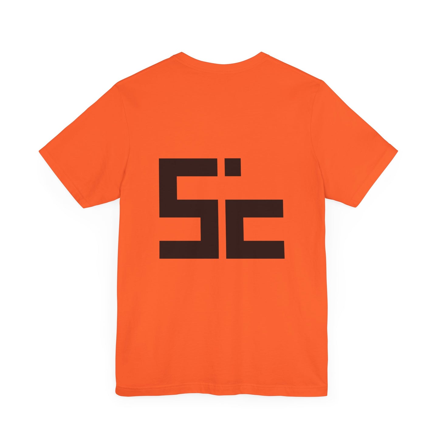 Unisex Jersey Short Sleeve Tee small logo big logo SCAN