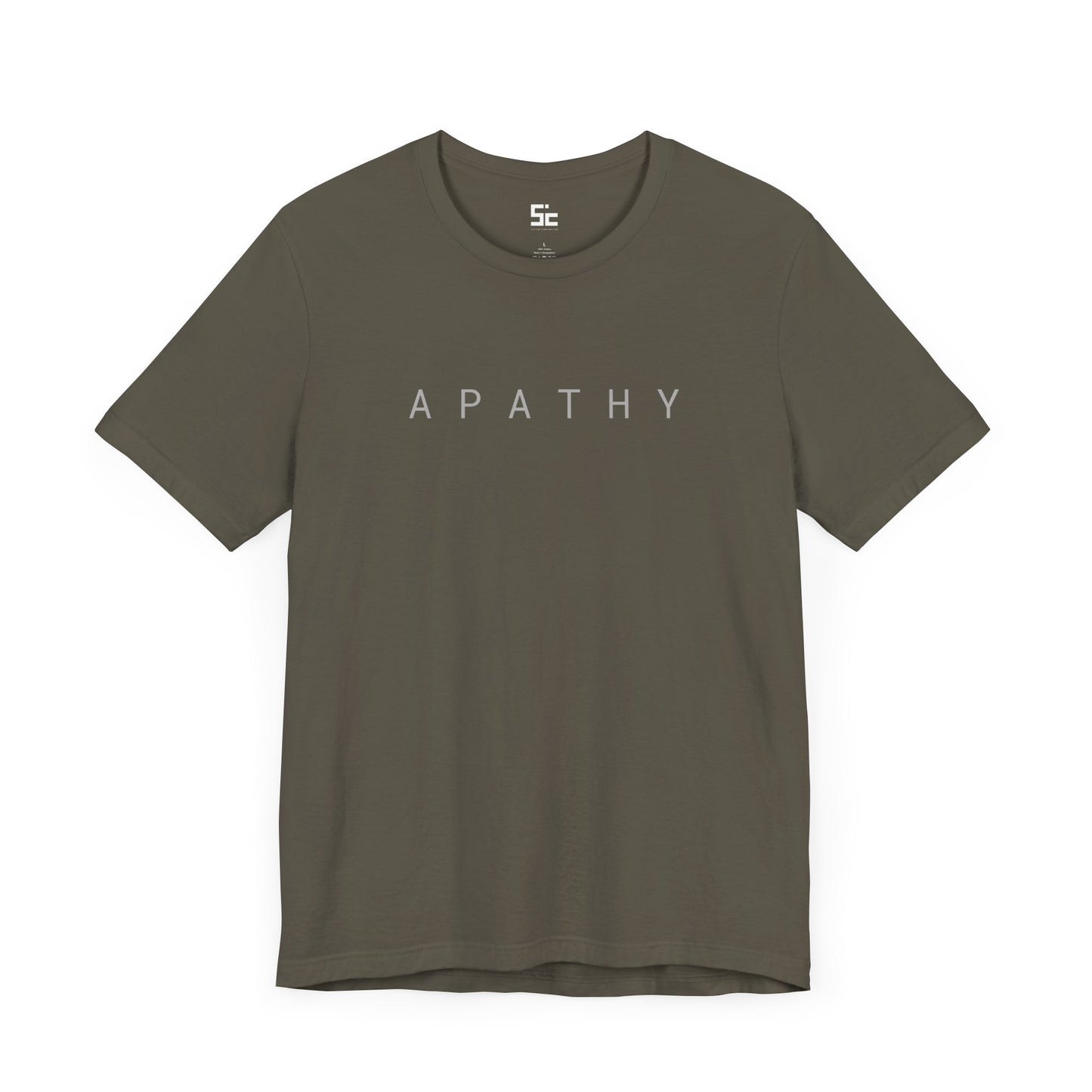 System Corporation: Apathy - Unisex Jersey Short Sleeve Tee SCSN01