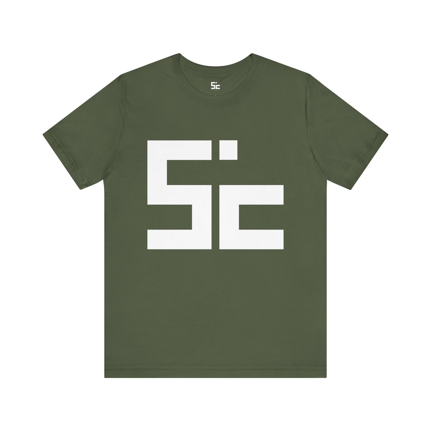 System Corporation: ICON White - Unisex Jersey Short Sleeve Tee SCAN
