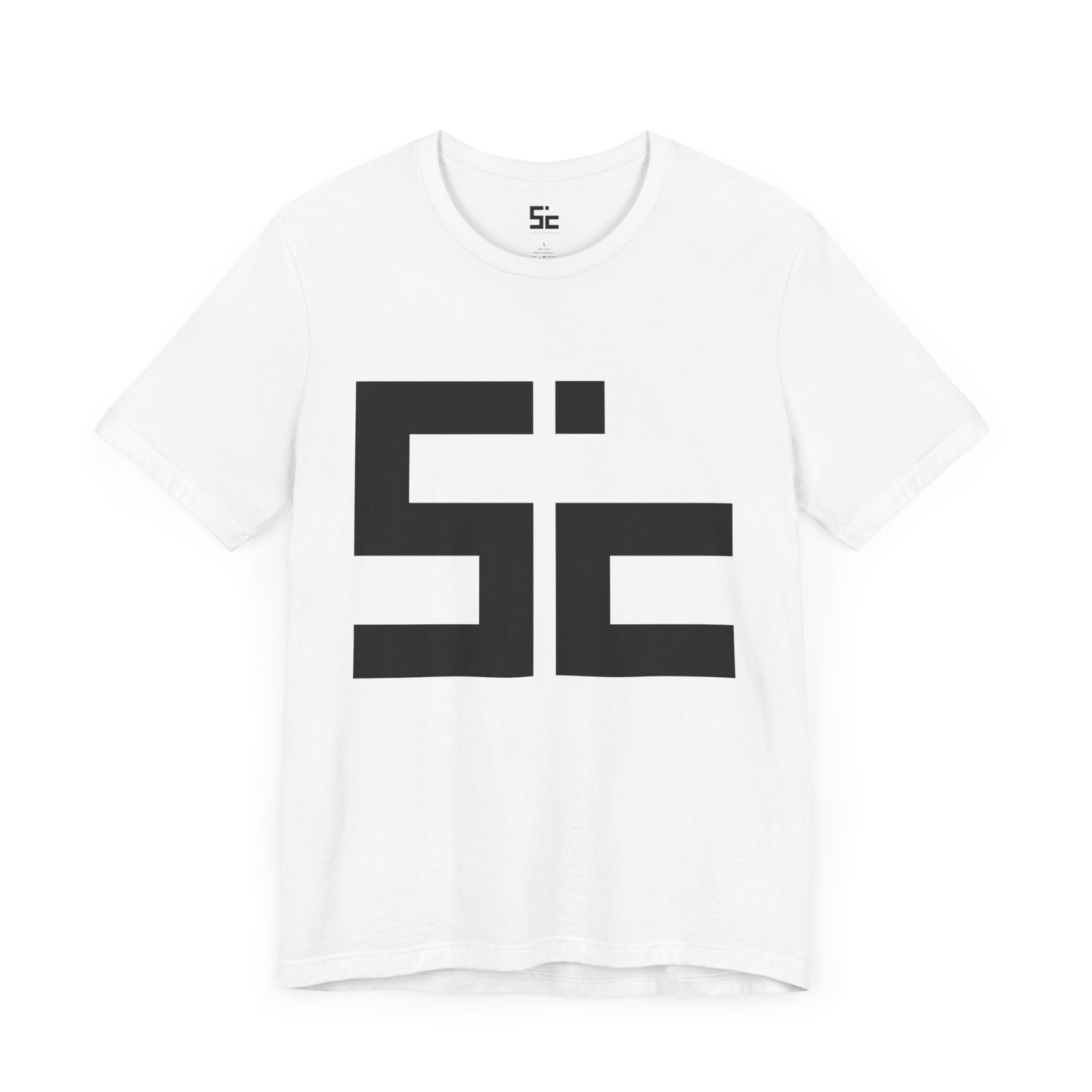 System Corporation: ICON Black - Unisex Jersey Short Sleeve Tee SCAN