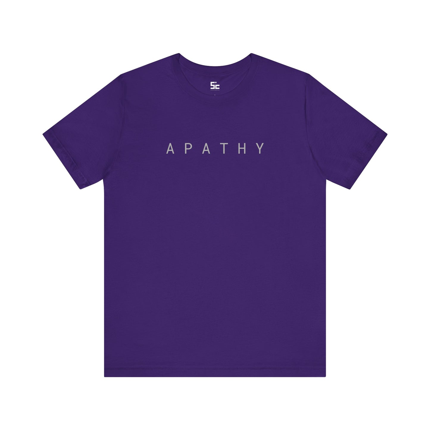 System Corporation: Apathy - Unisex Jersey Short Sleeve Tee SCSN01
