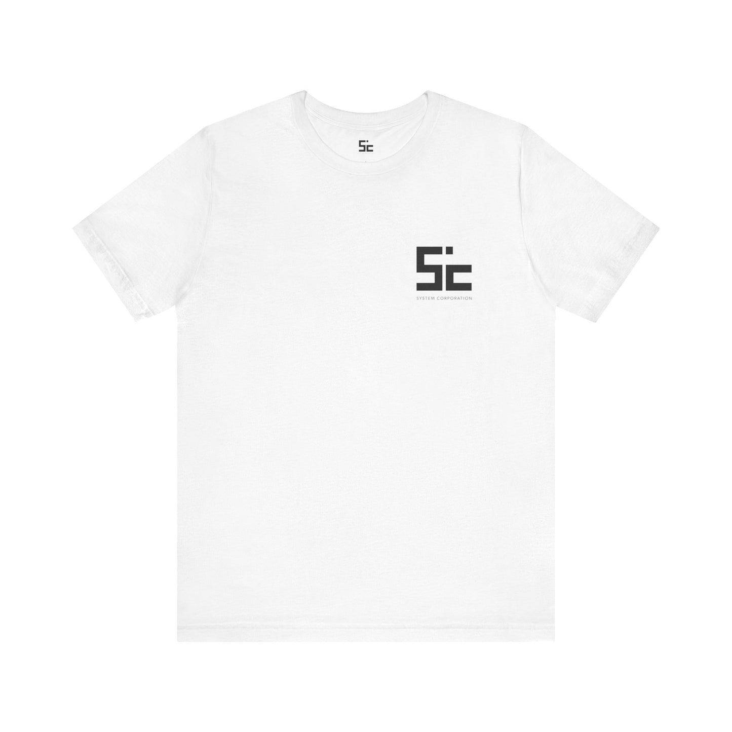 Unisex Jersey Short Sleeve Tee small logo big logo SCAN