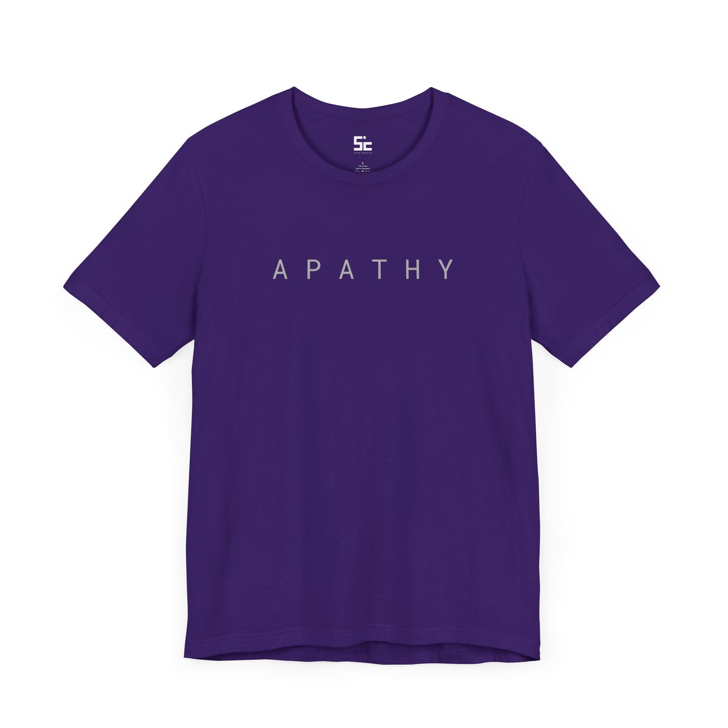 System Corporation: Apathy - Unisex Jersey Short Sleeve Tee SCSN01