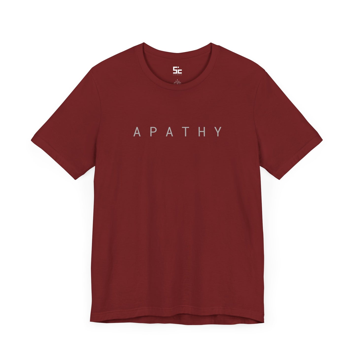 System Corporation: Apathy - Unisex Jersey Short Sleeve Tee SCSN01