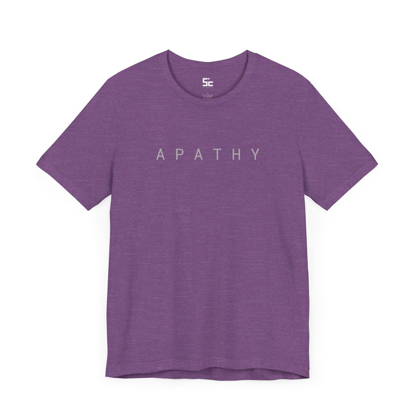 System Corporation: Apathy - Unisex Jersey Short Sleeve Tee SCSN01