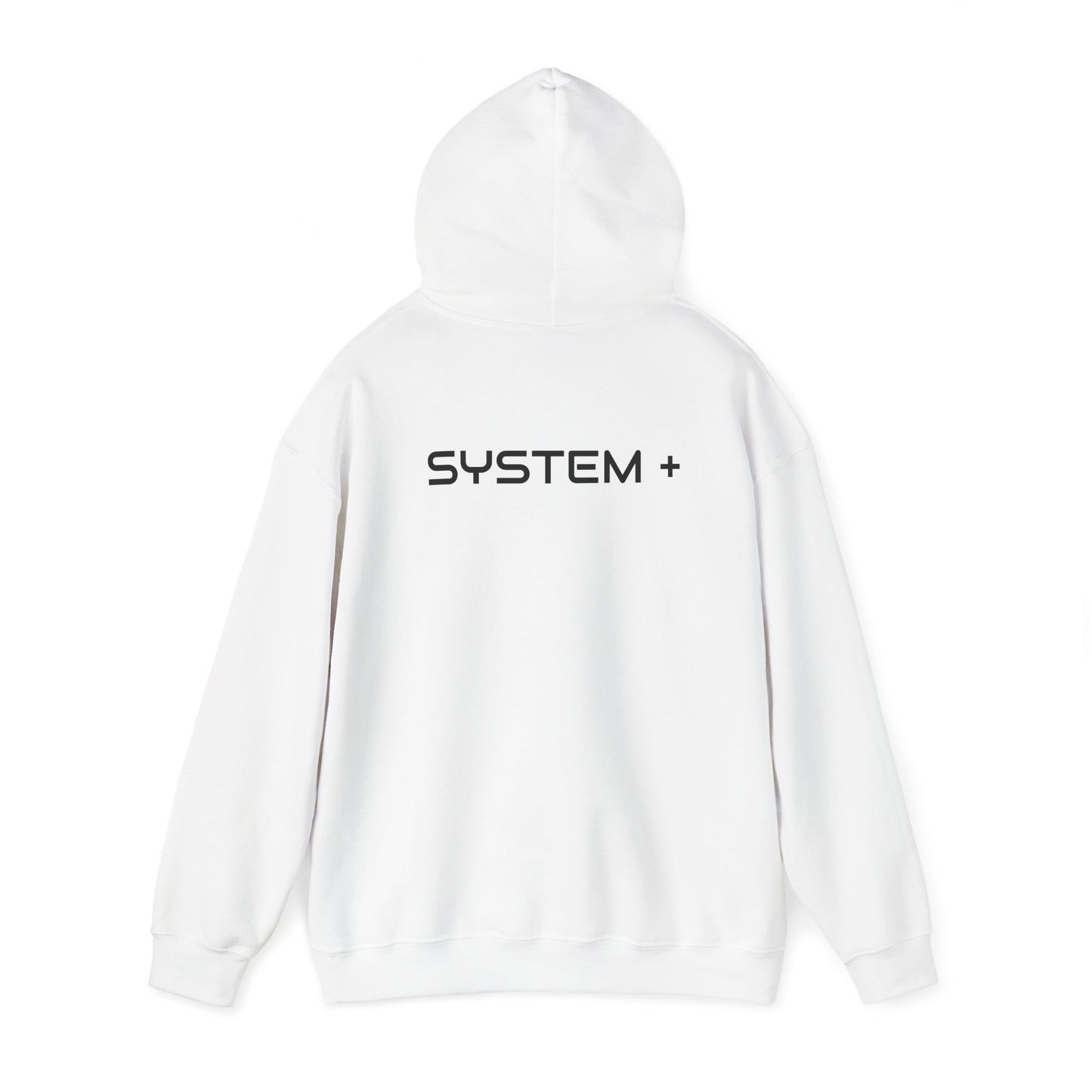 System Corporation: System + - Unisex Heavy Blend™ Hooded Sweatshirt SCSN
