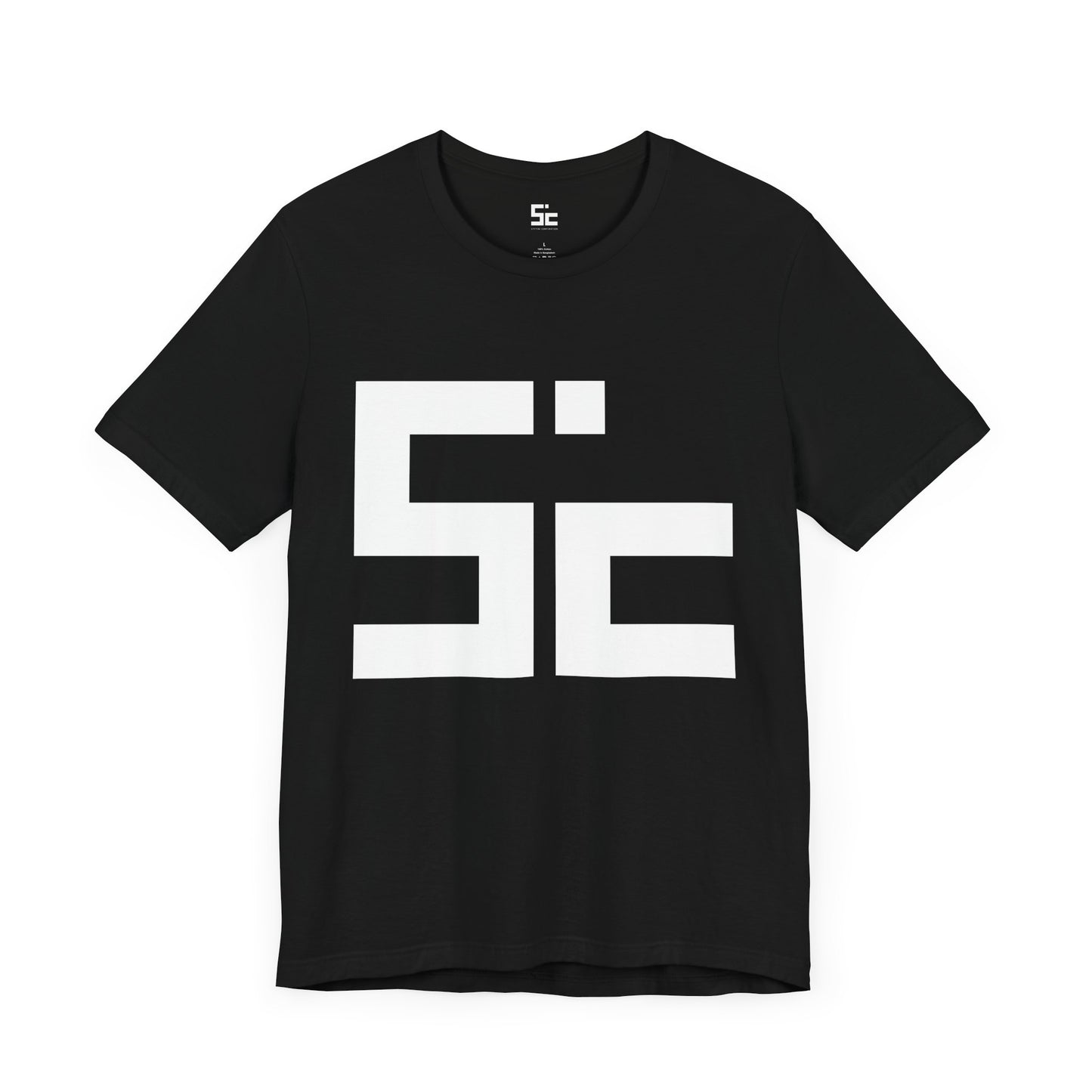 System Corporation: ICON White - Unisex Jersey Short Sleeve Tee SCAN