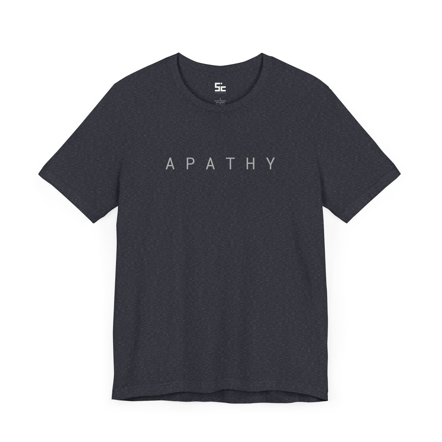System Corporation: Apathy - Unisex Jersey Short Sleeve Tee SCSN01