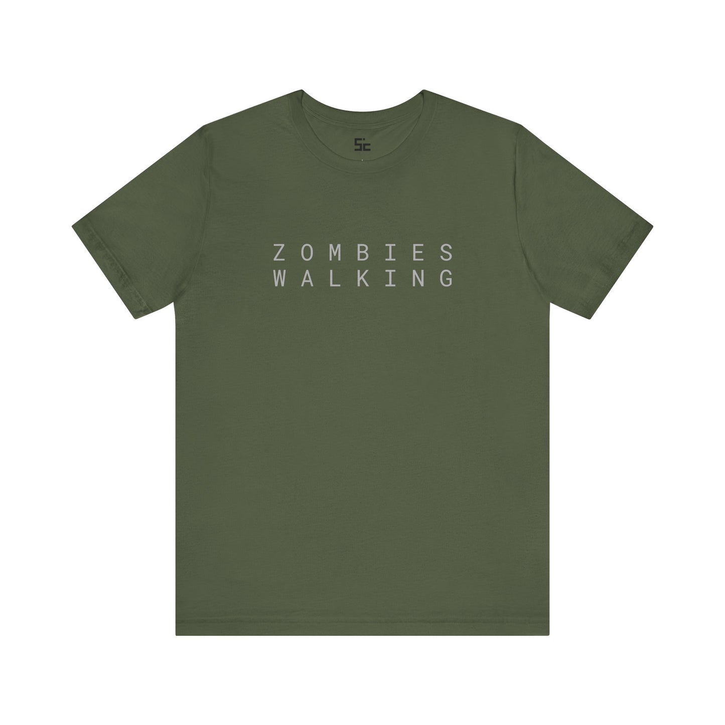 Unisex Jersey Short Sleeve Tee Zombies Walking SCSN