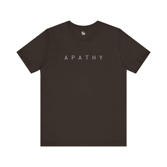 System Corporation: Apathy - Unisex Jersey Short Sleeve Tee SCSN01